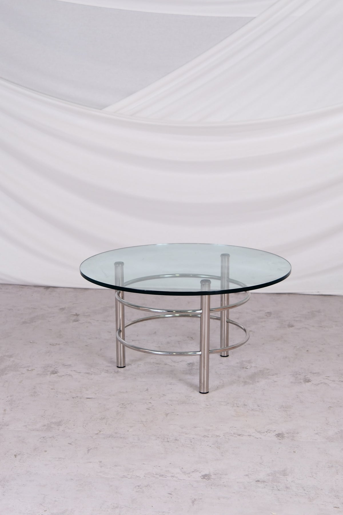 Vintage Glass Coffee Table