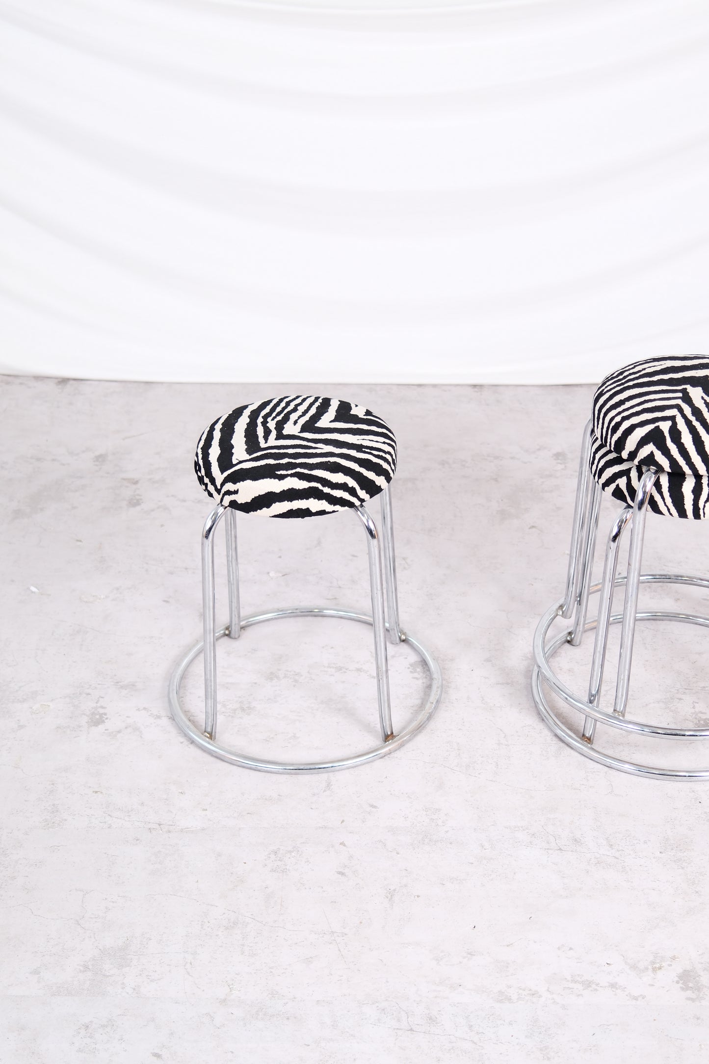 Vintage Zebra -kromijakkarat