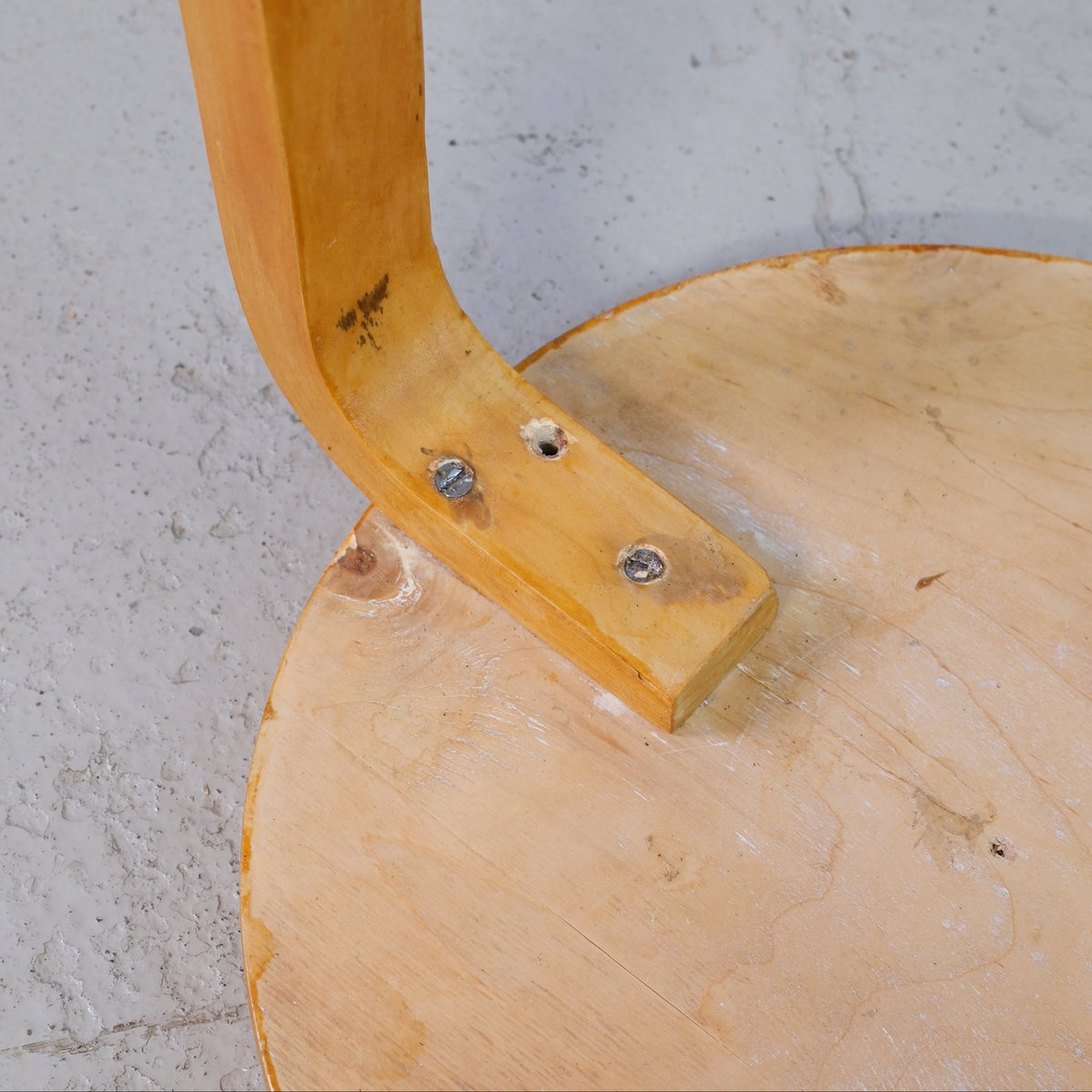 Artek Finger Joint Stool, 1950s