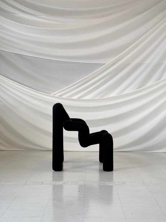 Terje Ekström - Ekstrem Chair, Black Canvas