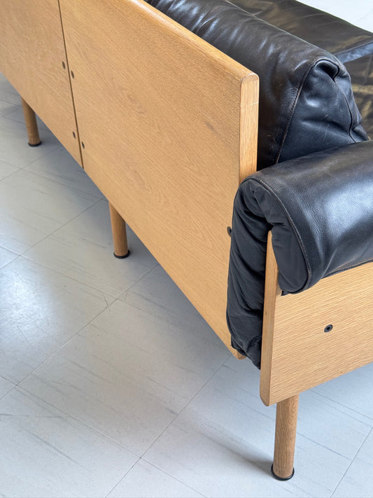 Yrjö Kukkapuro 3-seater Ateljee sofa for Haimi