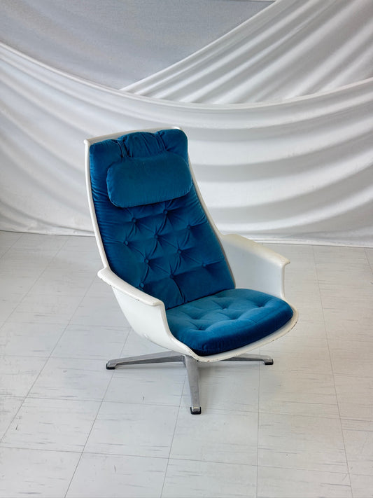 Tellus swivel armchair by Alf Svensson and Yngvar Sandström