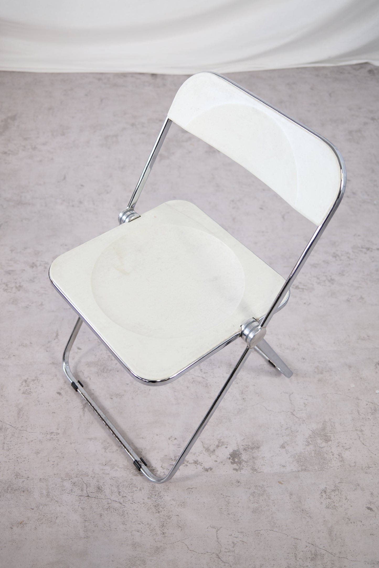 Iconic 1970s Plia Folding Chairs by Giancarlo Piretti for Anonima Castelli
