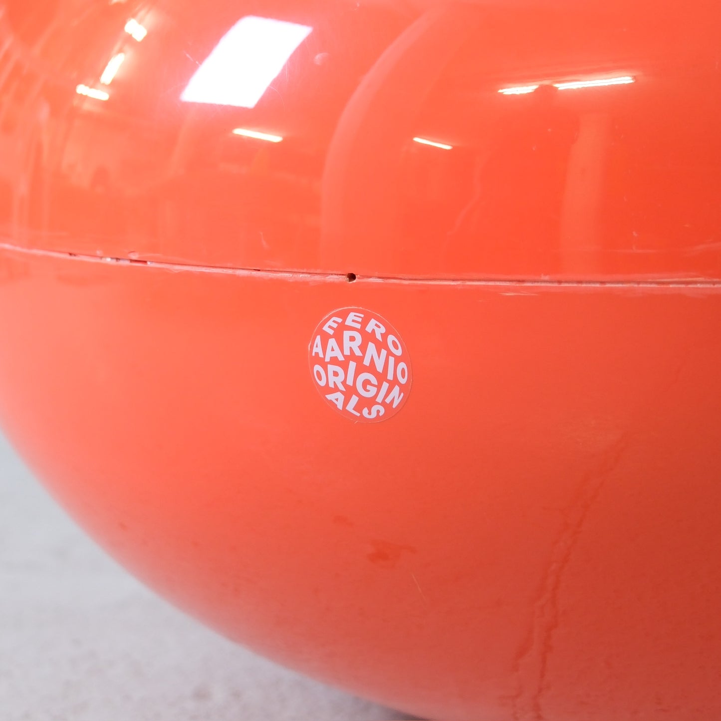 Eero Aarnio Pastilli Chair in Orange