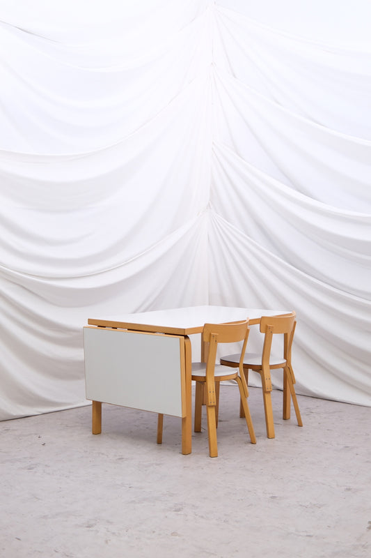 Artek Large Drop Leaf Table by Alvar Aalto
