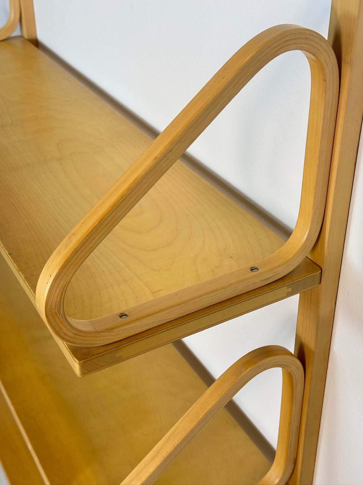 Alvar Aalto Wall Shelf 112B 3-Part