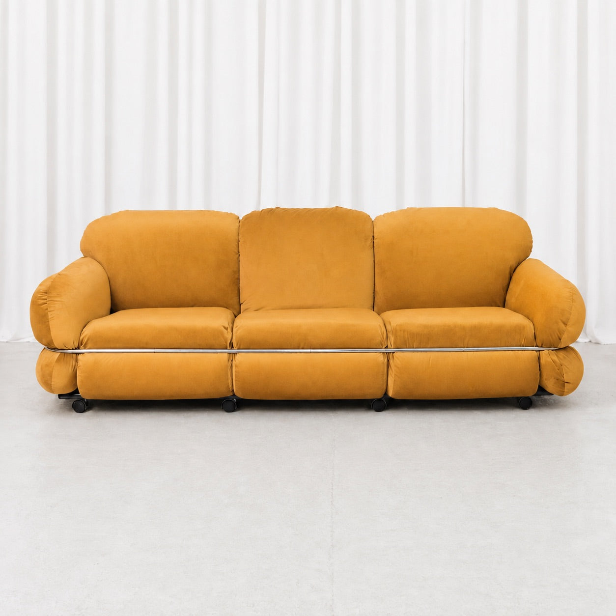Hannibal Sofa by Isku, Designed by Kurt Hvitsjö with Custom Upholstery