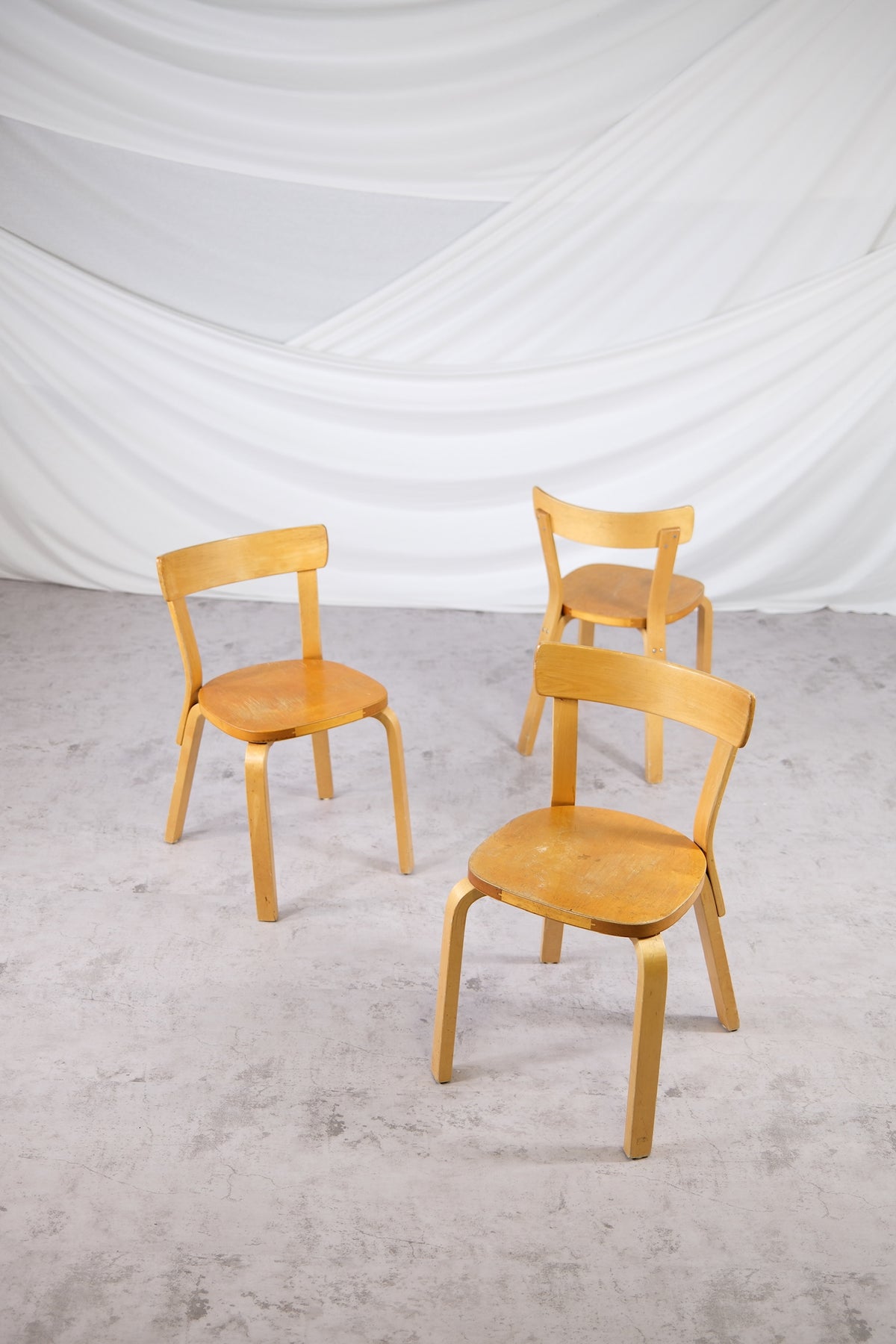 Artek 69 Chair by Alvar Aalto (2 available)