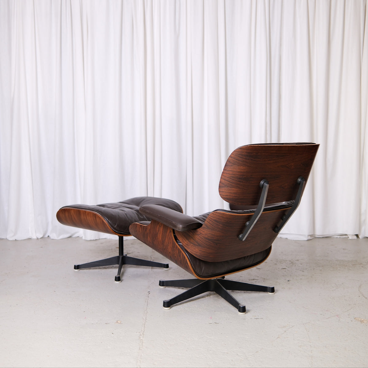 Charles & Ray Eames Lounge Chair with Ottoman
