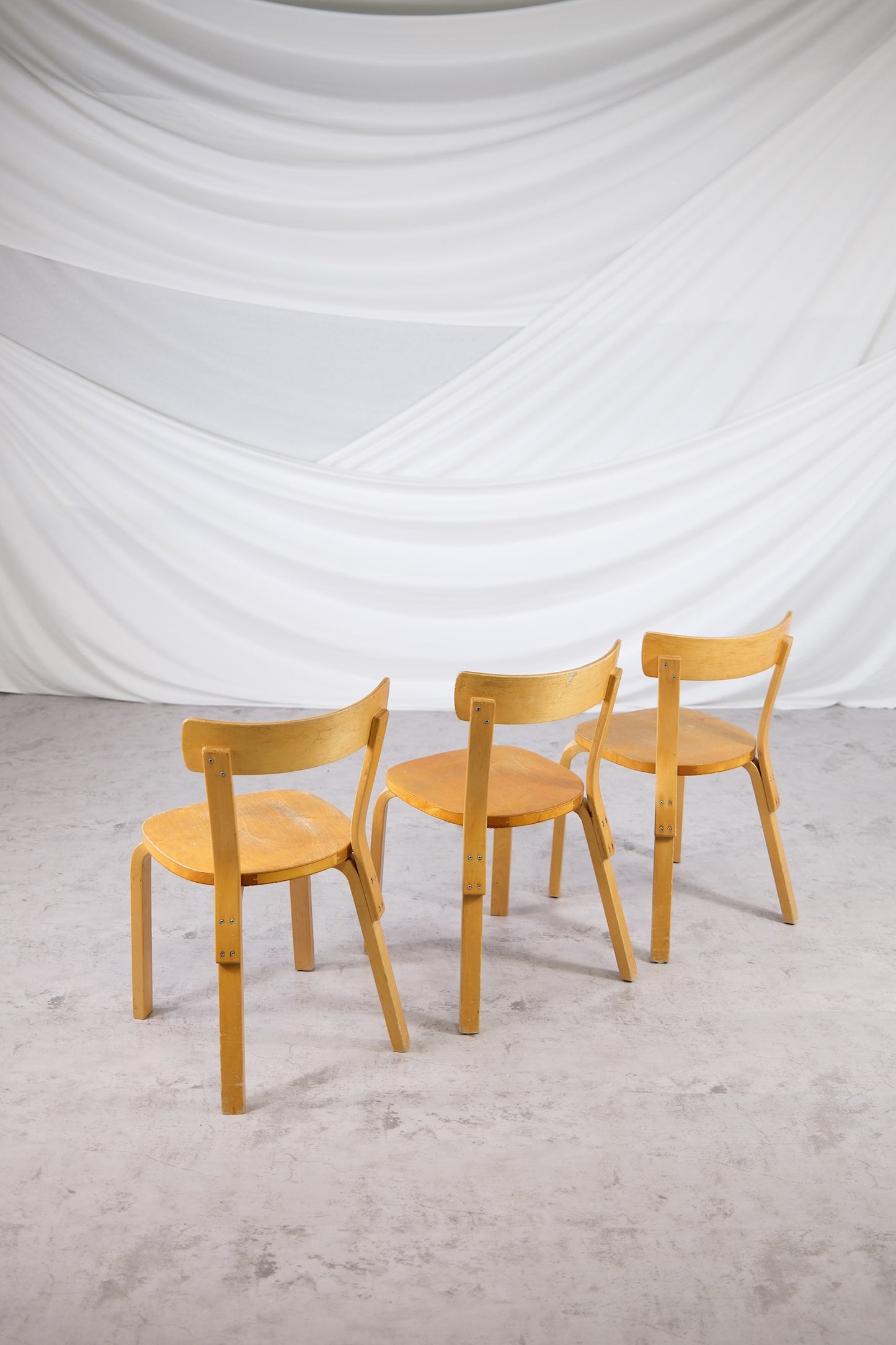 Artek 69 Chair by Alvar Aalto (2 available)