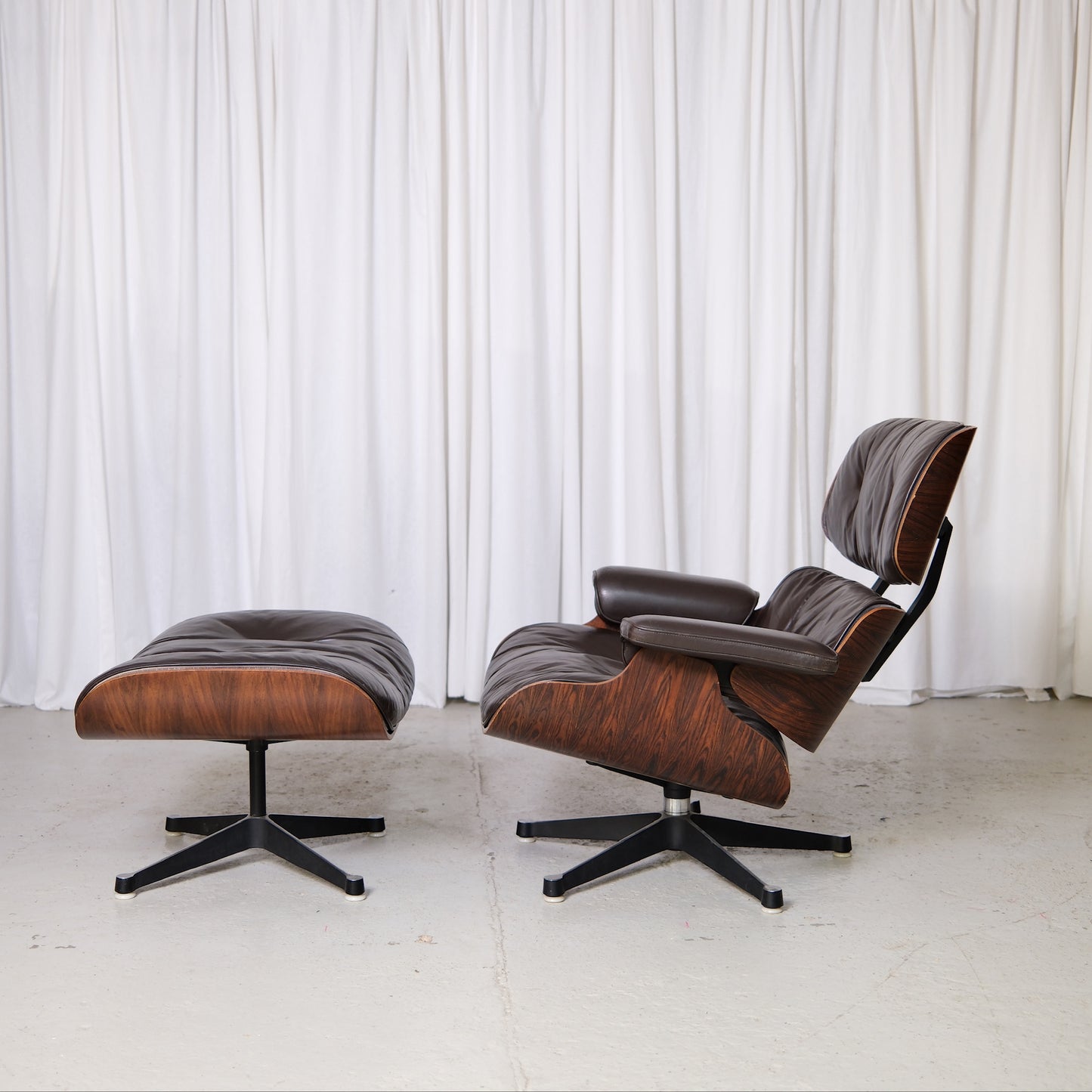 Charles & Ray Eames Lounge Chair with Ottoman