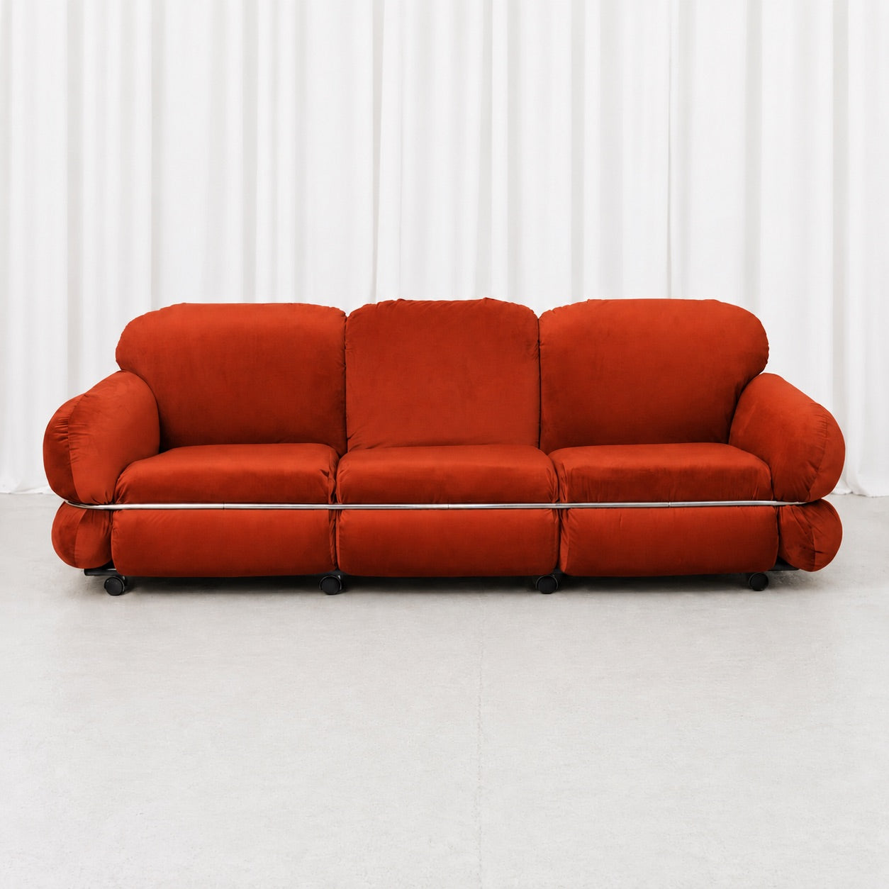 Hannibal Sofa by Isku, Designed by Kurt Hvitsjö with Custom Upholstery