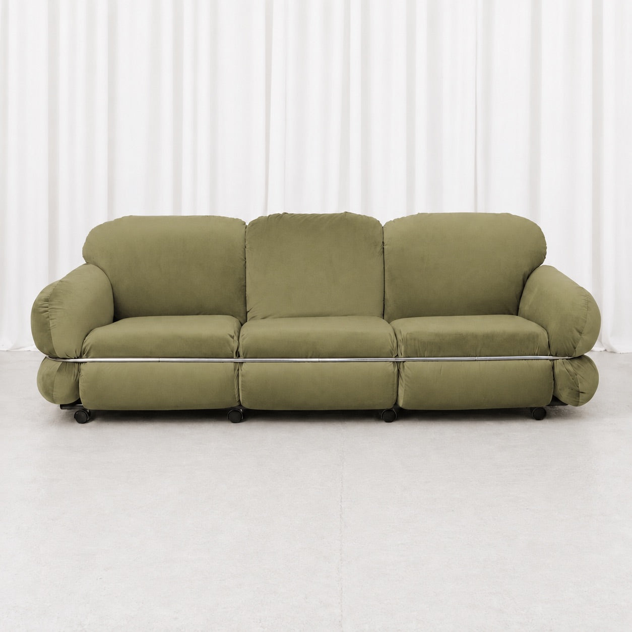 Hannibal Sofa by Isku, Designed by Kurt Hvitsjö with Custom Upholstery