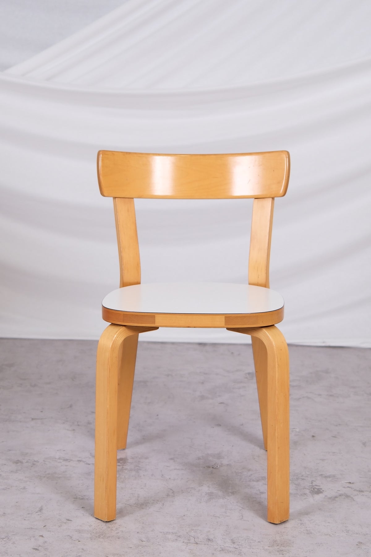 Artek 69 White Laminate