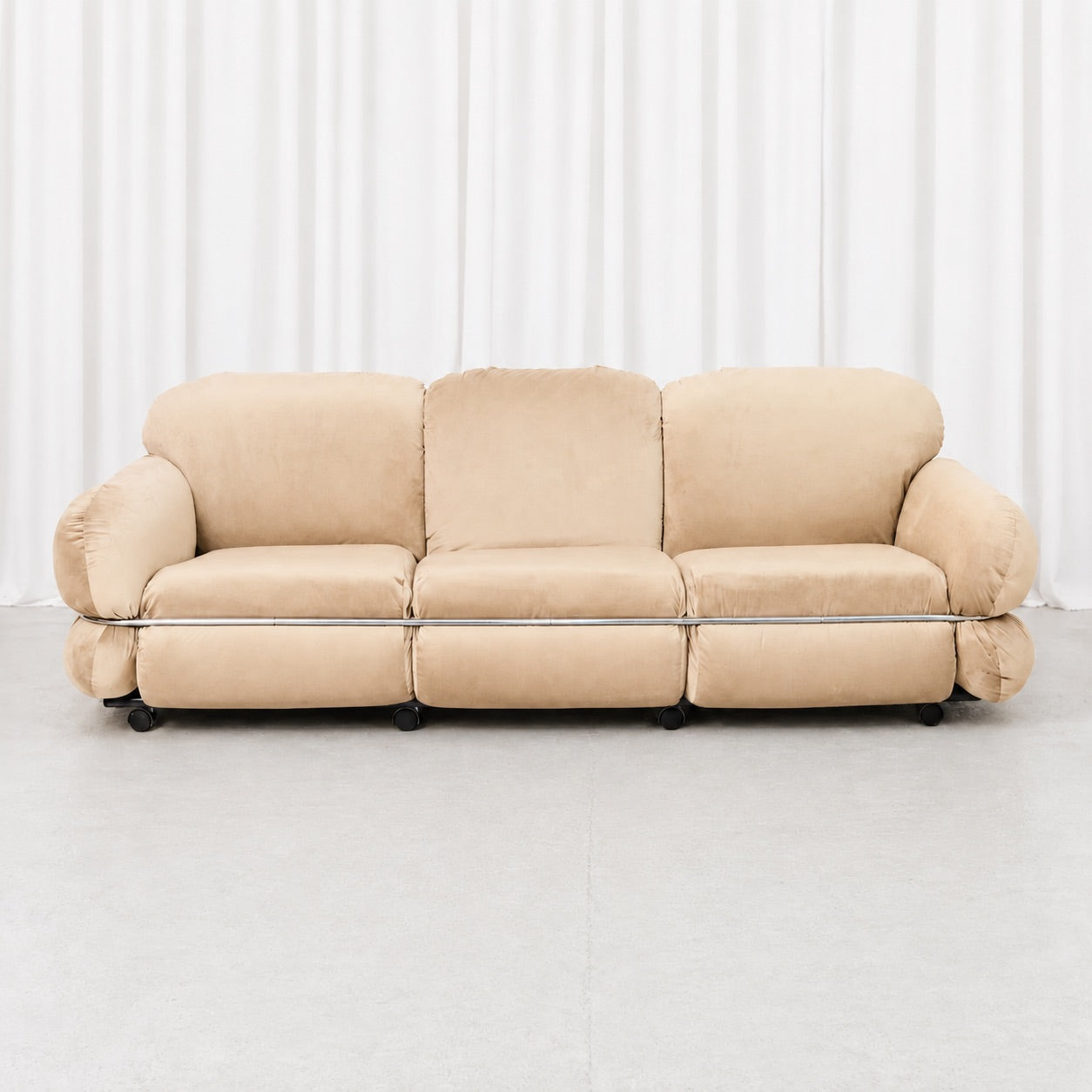 Hannibal Sofa by Isku, Designed by Kurt Hvitsjö with Custom Upholstery