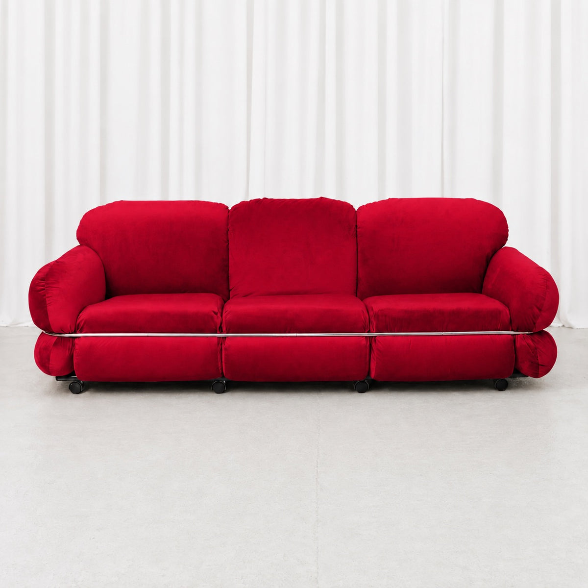 Hannibal Sofa by Isku, Designed by Kurt Hvitsjö with Custom Upholstery