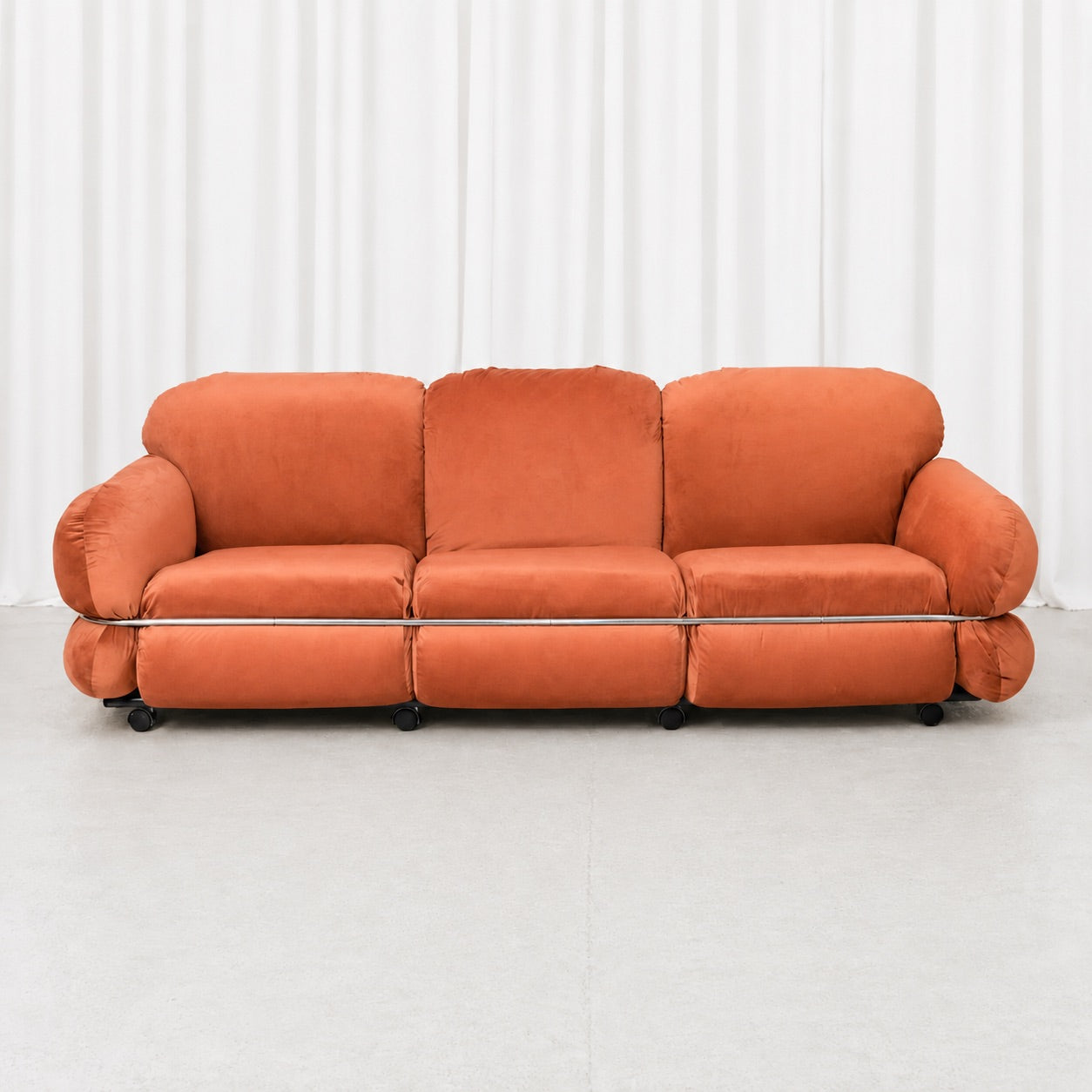 Hannibal Sofa by Isku, Designed by Kurt Hvitsjö with Custom Upholstery