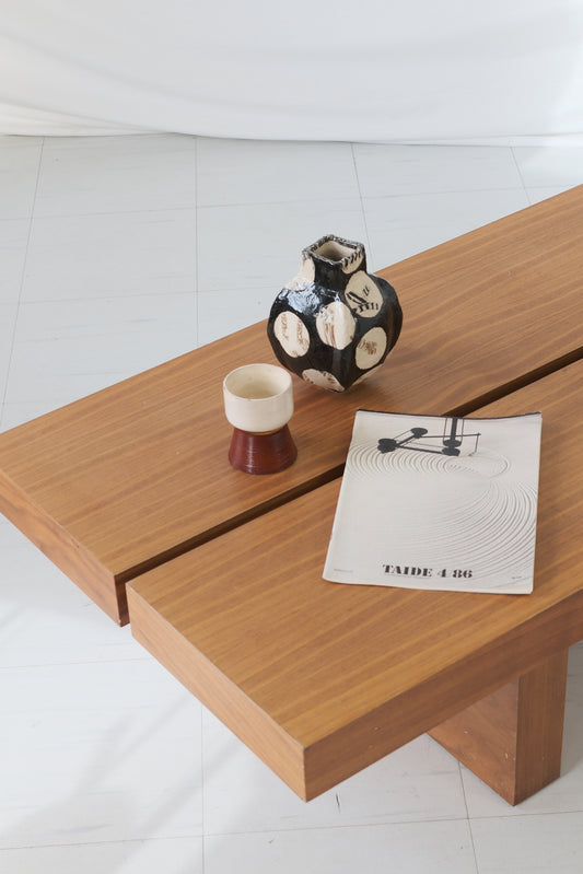 Vintage 'Japandi' style coffee table