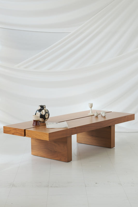 Vintage 'Japandi' style coffee table