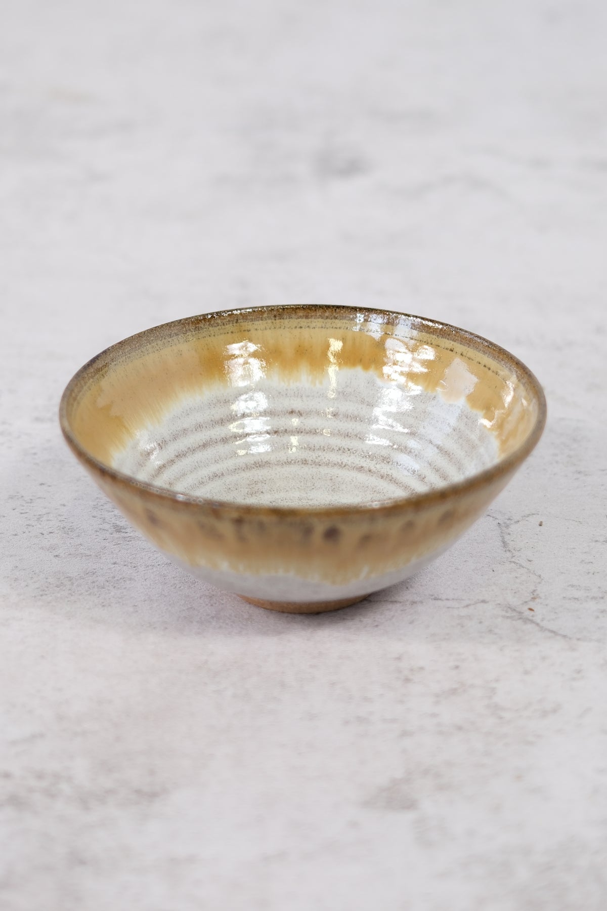 Takemura Rizaemon Chawan – Warm Glaze Tea Bowl