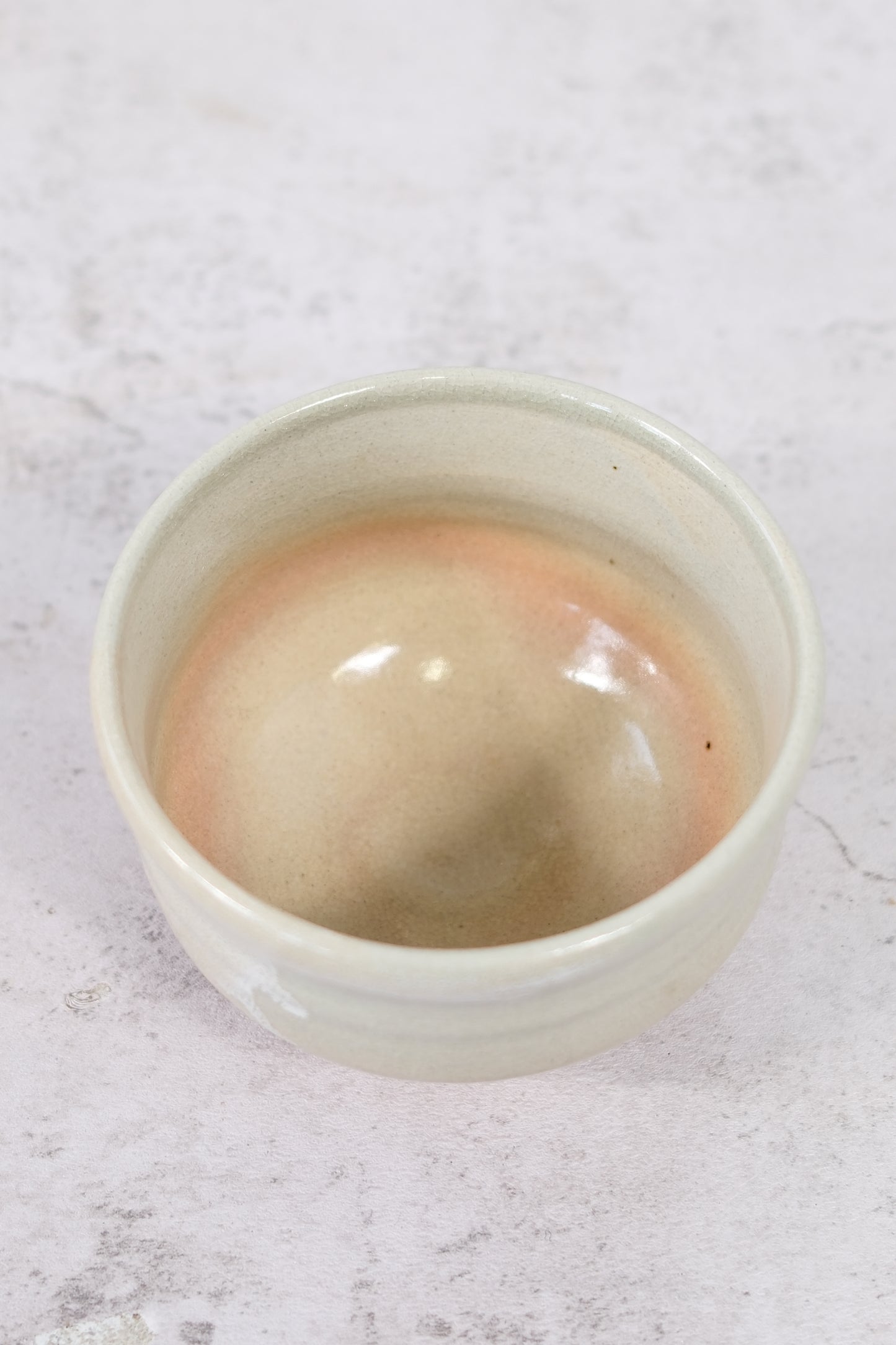 Kyo-yaki-chawan, beigenroosa
