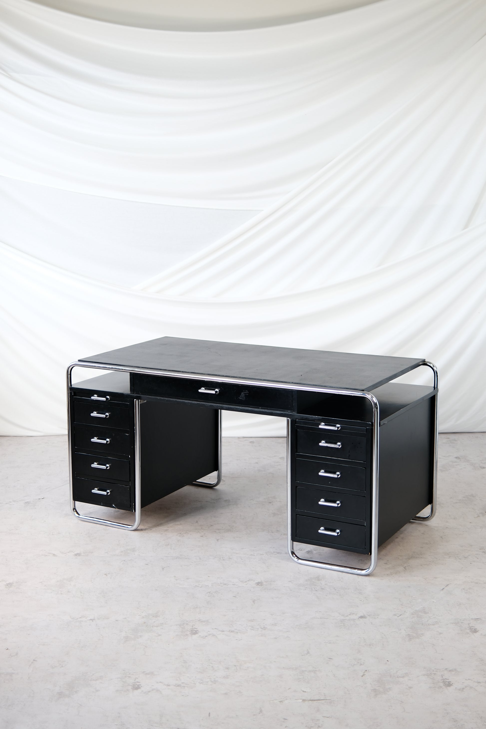 Bauhaus-Style Desk by Pauli Blomstedt, Produced by Merivaara - Pino Interiors