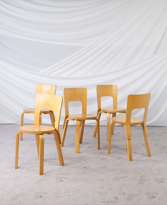 Artek 66 chair - Alvar Aalto (5 available)