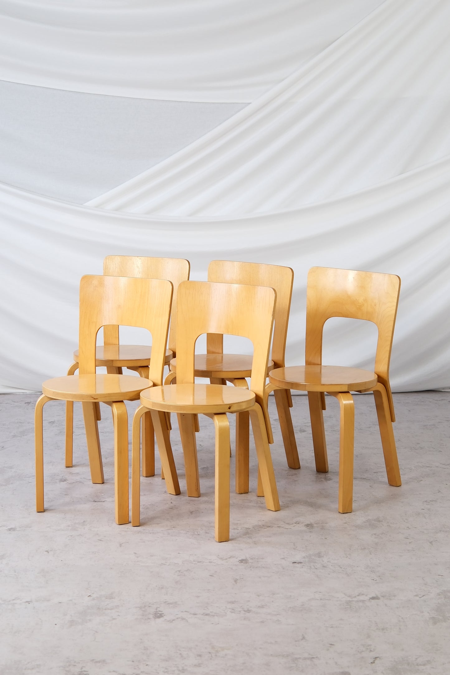 Artek 66 chair - Alvar Aalto (5 available)