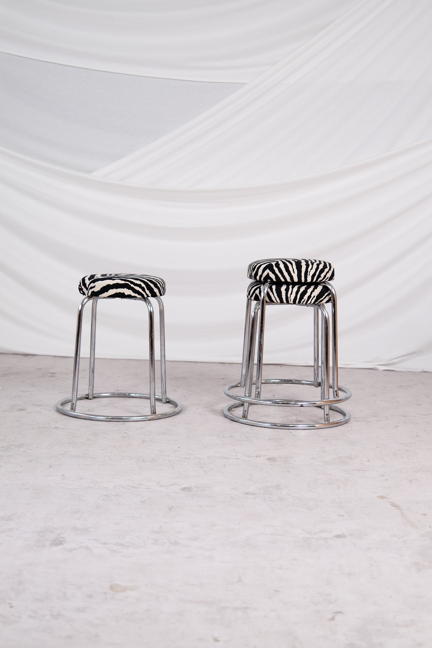 Vintage Zebra -kromijakkarat