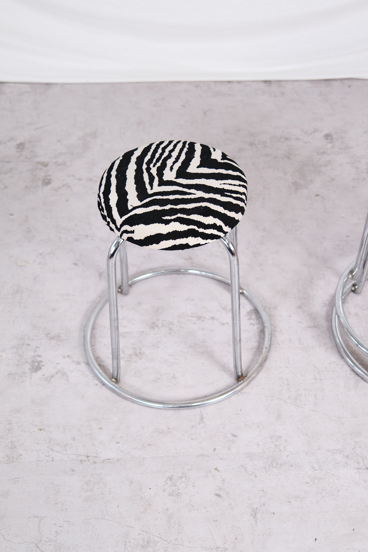 Vintage Zebra -kromijakkarat