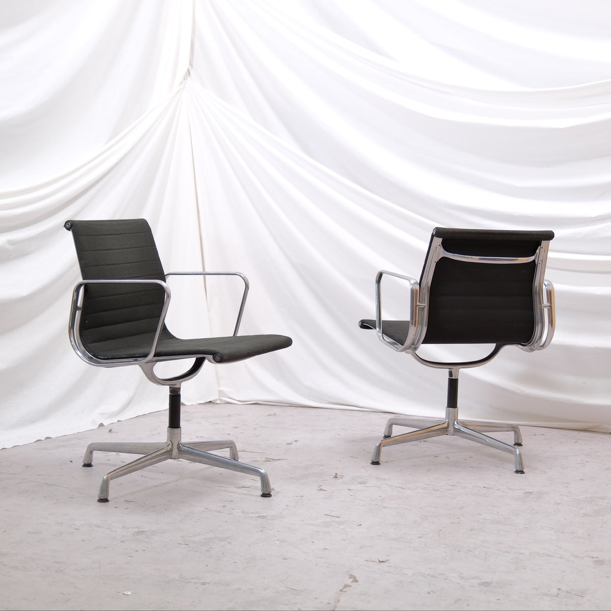 Vintage Charles & Ray Eames EA108 Office Chairs