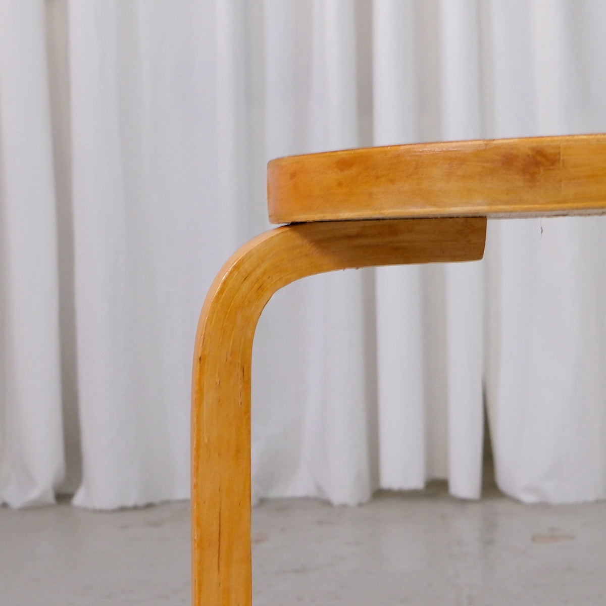 Artek Finger Joint Stool, 1950s