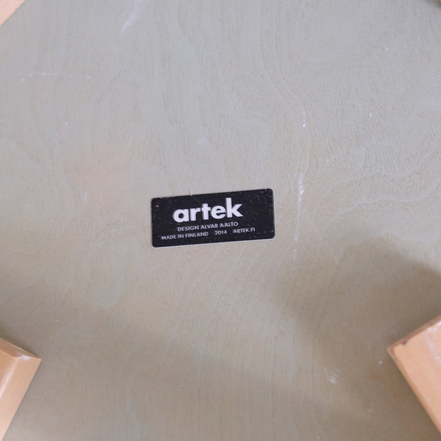 Artek 69 Chair Mint Green by Alvar Aalto, 2014