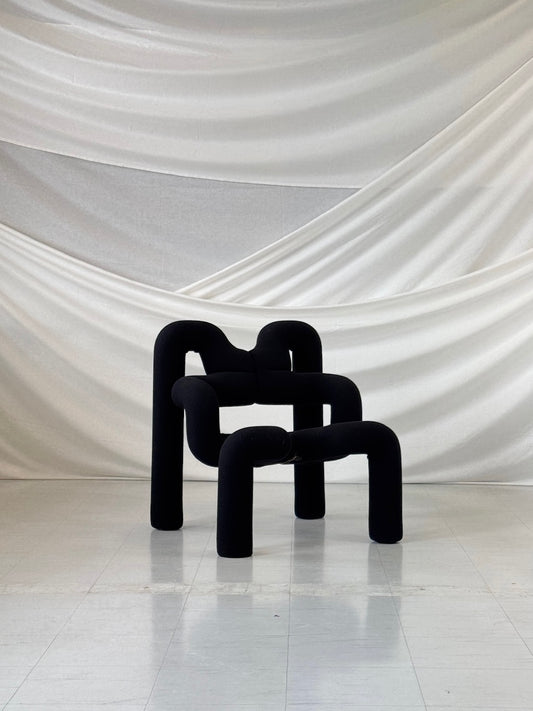 Terje Ekström - Ekstrem Chair, Black Canvas