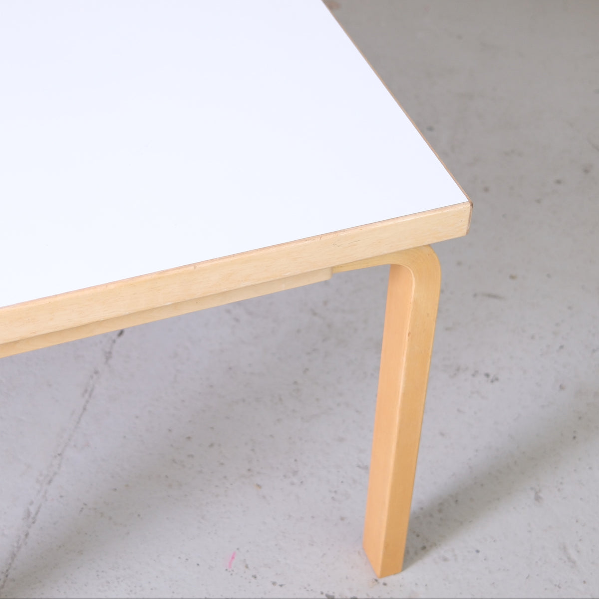 Artek 82A Table in White Laminate by Alvar Aalto