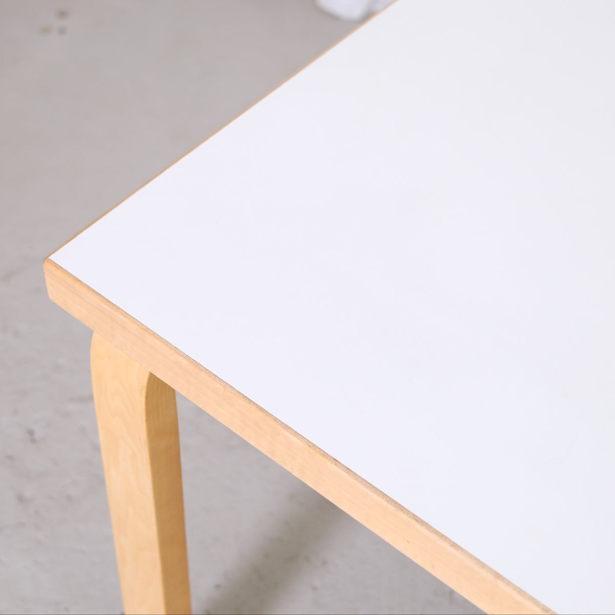 Artek 82A Table in White Laminate by Alvar Aalto