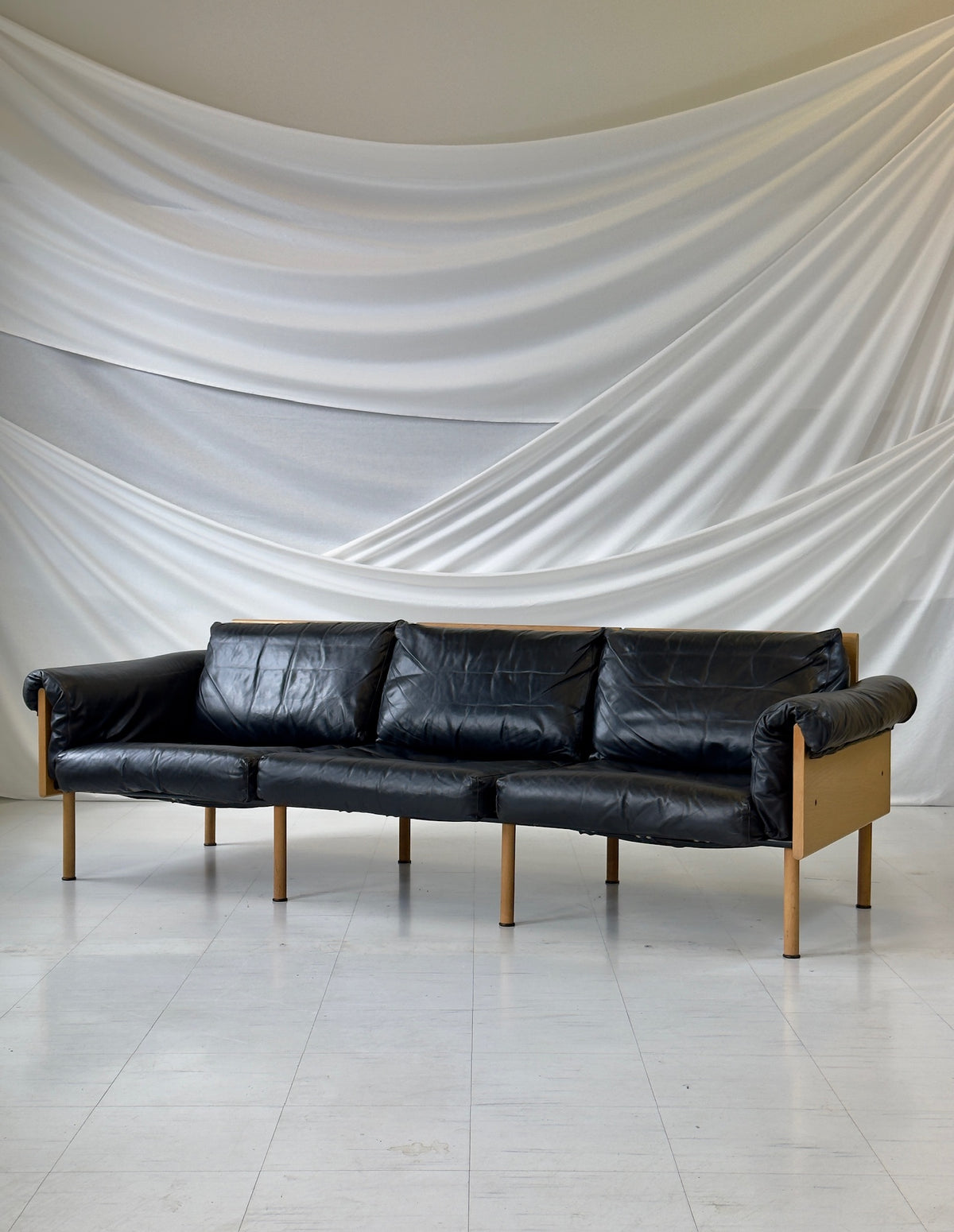 Yrjö Kukkapuro 3-seater Ateljee sofa for Haimi