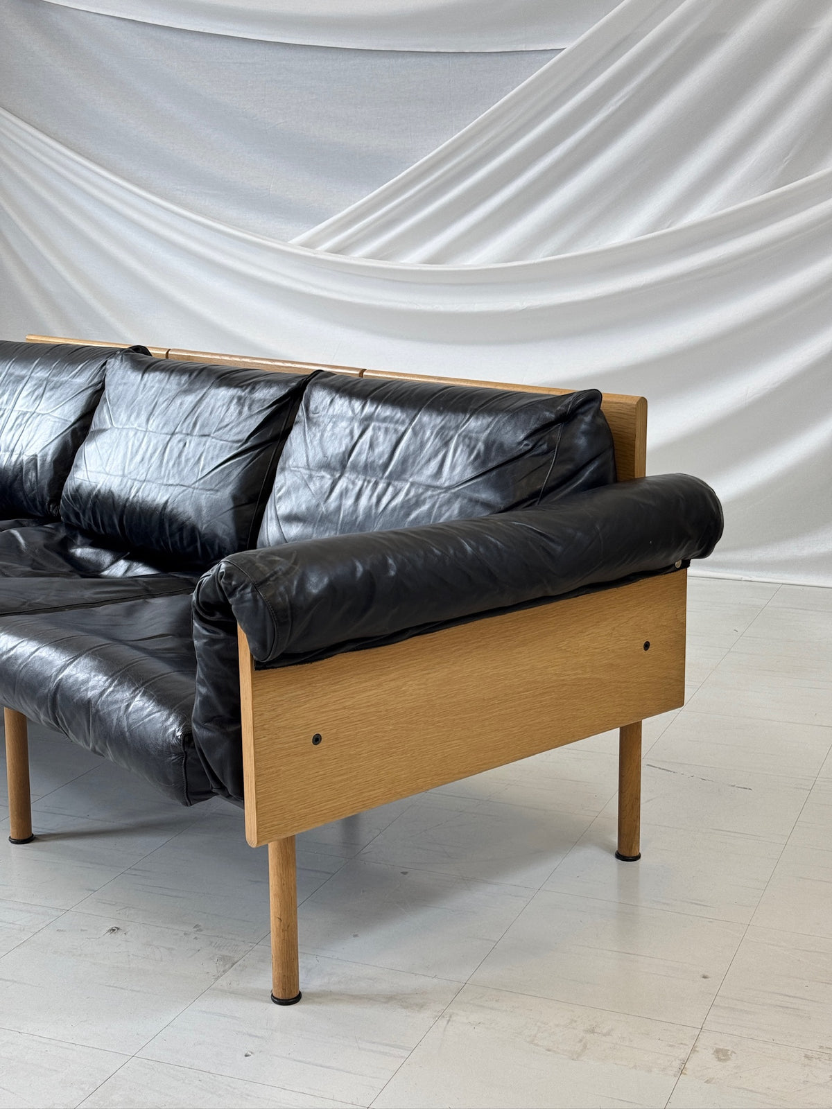 Yrjö Kukkapuro 3-seater Ateljee sofa for Haimi
