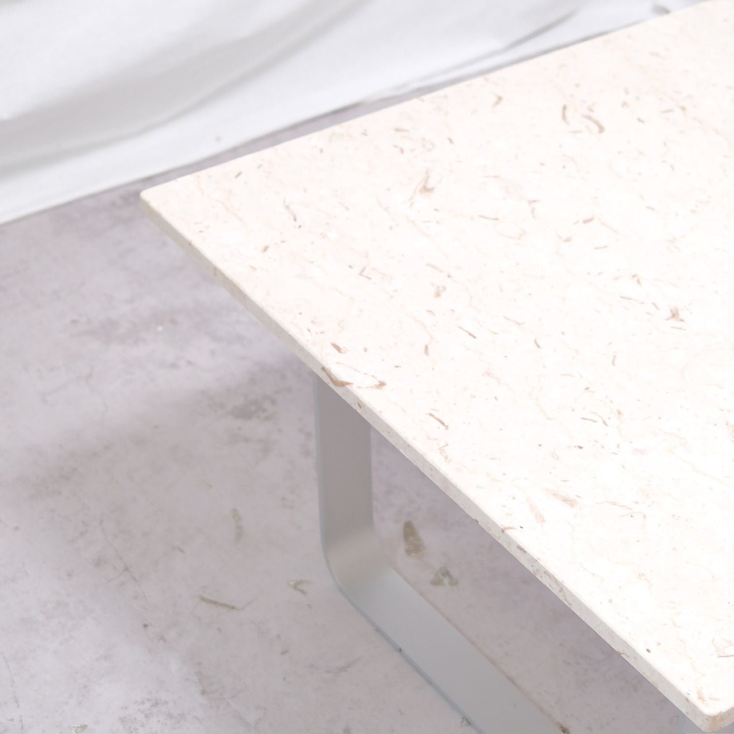 Ilmari Lappalainen – Pulkka Coffee Table with Marble Top - Asko