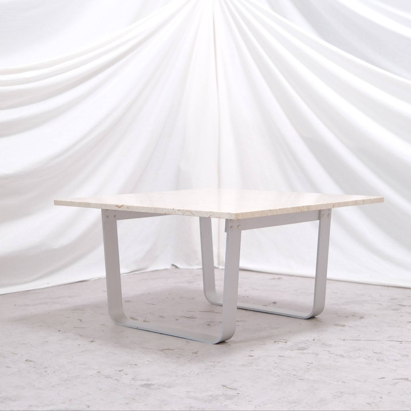 Ilmari Lappalainen – Pulkka Coffee Table with Marble Top - Asko