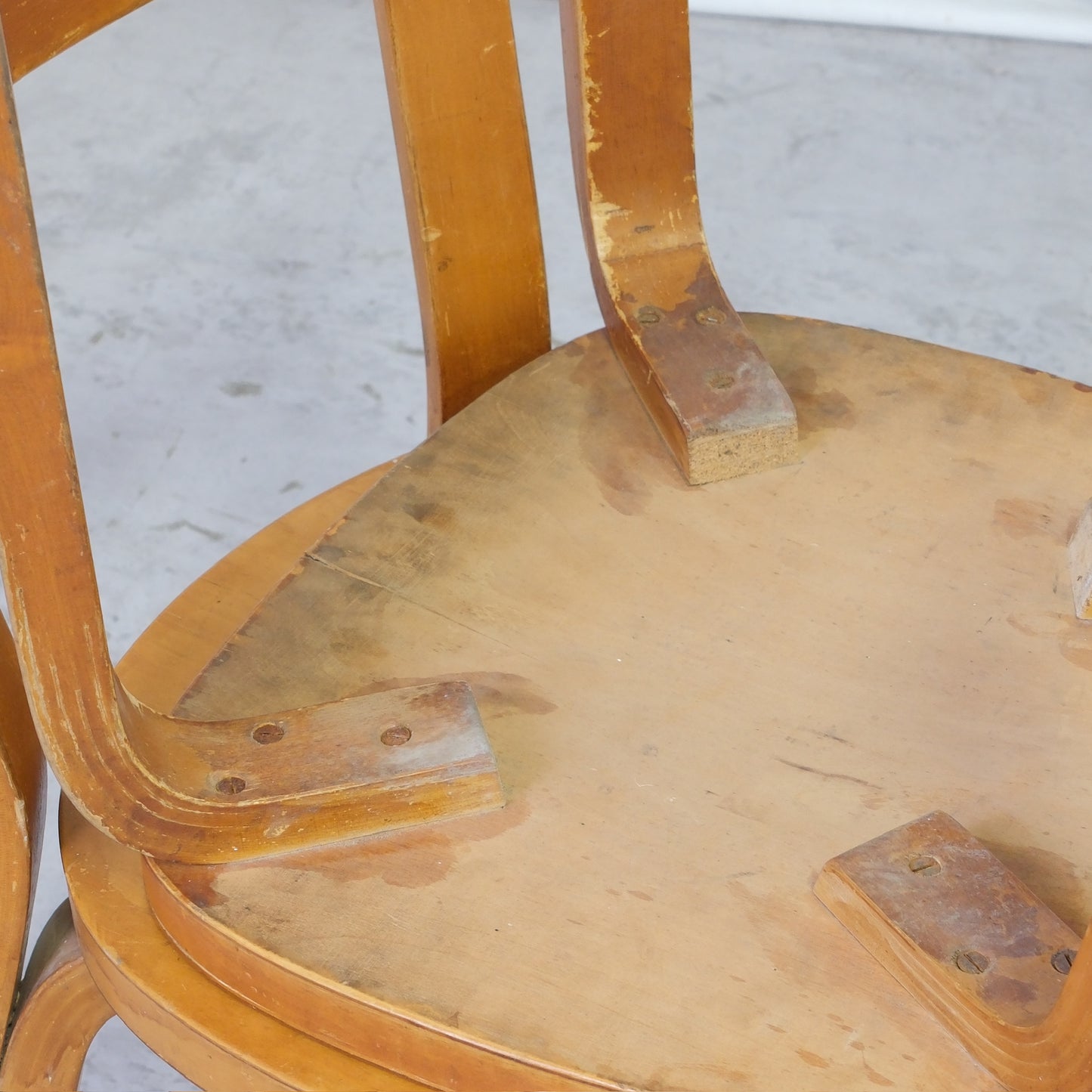 Alvar Aalto Chair 69 for Artek, 1950s Finger Joint Chairs