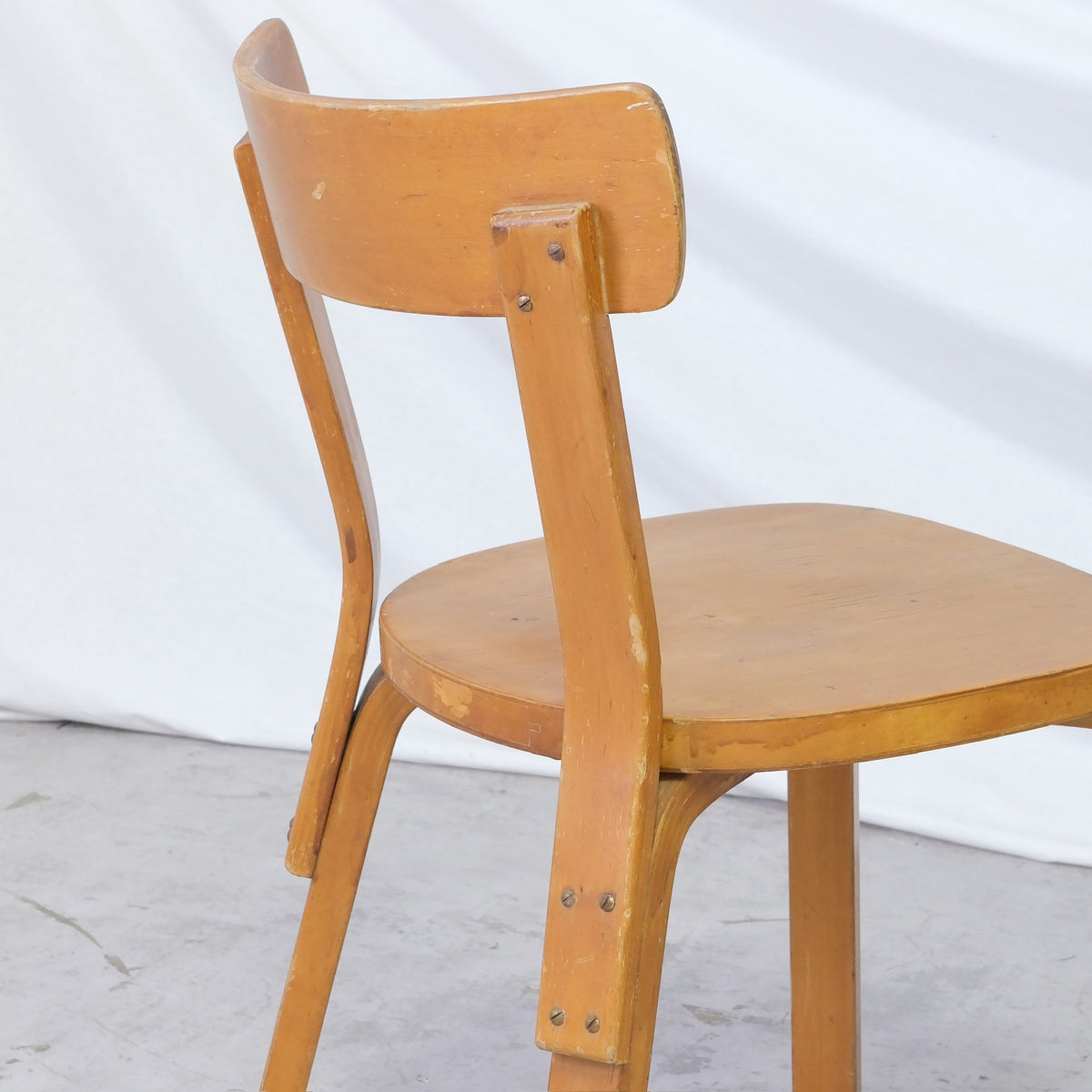 Alvar Aalto Chair 69 for Artek, 1950s Finger Joint Chairs