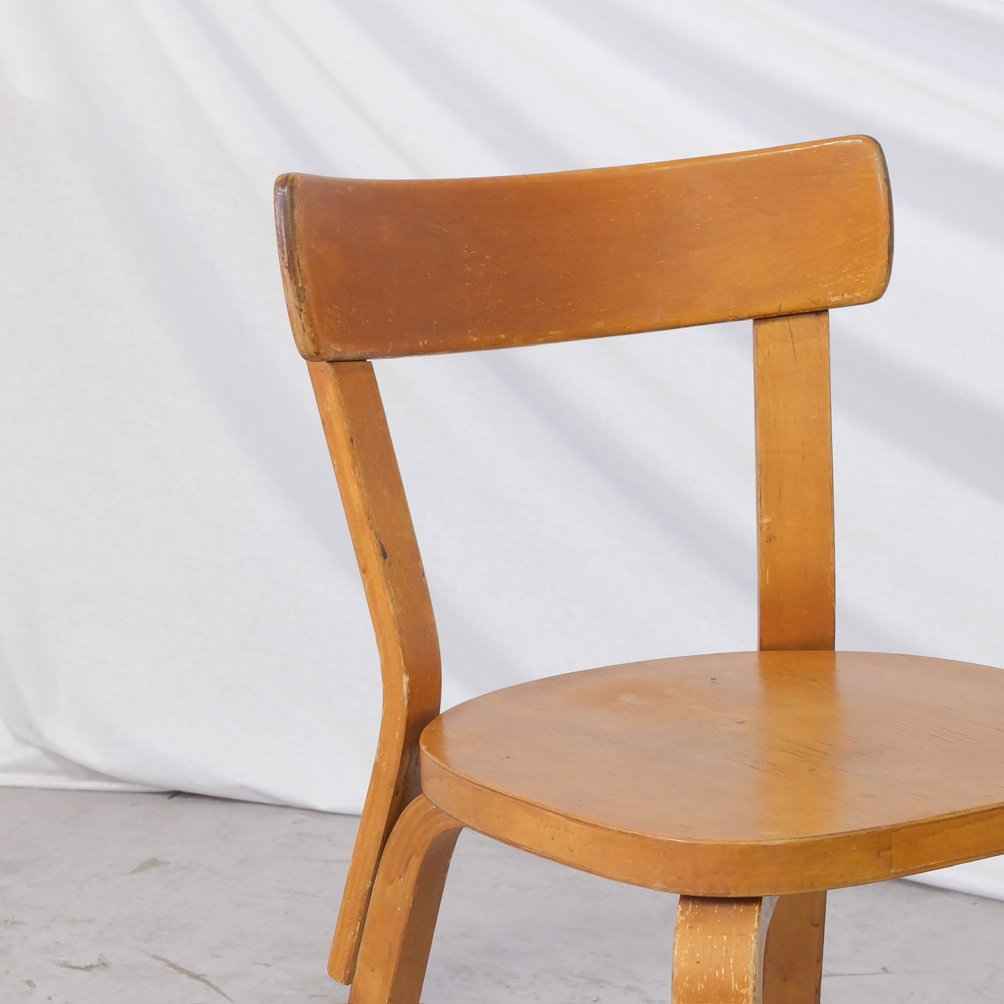Alvar Aalto Chair 69 for Artek, 1950s Finger Joint Chairs