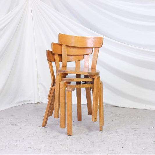 Alvar Aalto Chair 69 War Leg Chairs for Artek