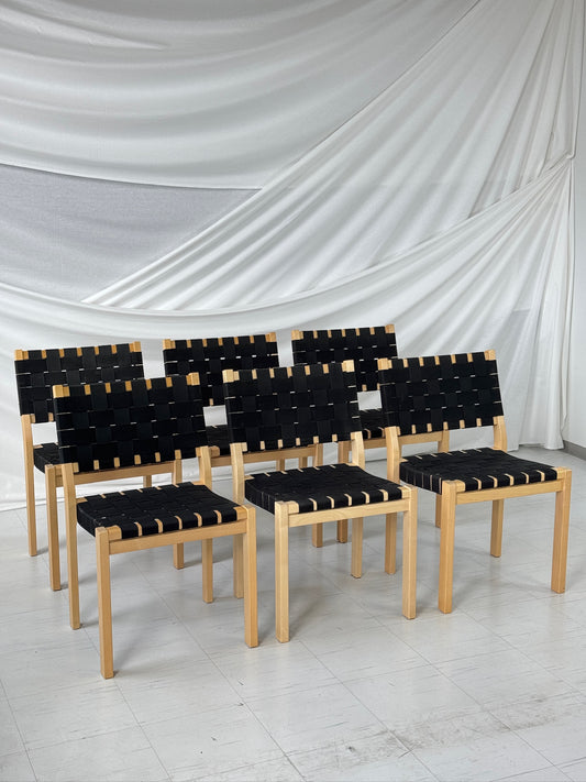 Artek Model 611 Chair by Alvar Aalto