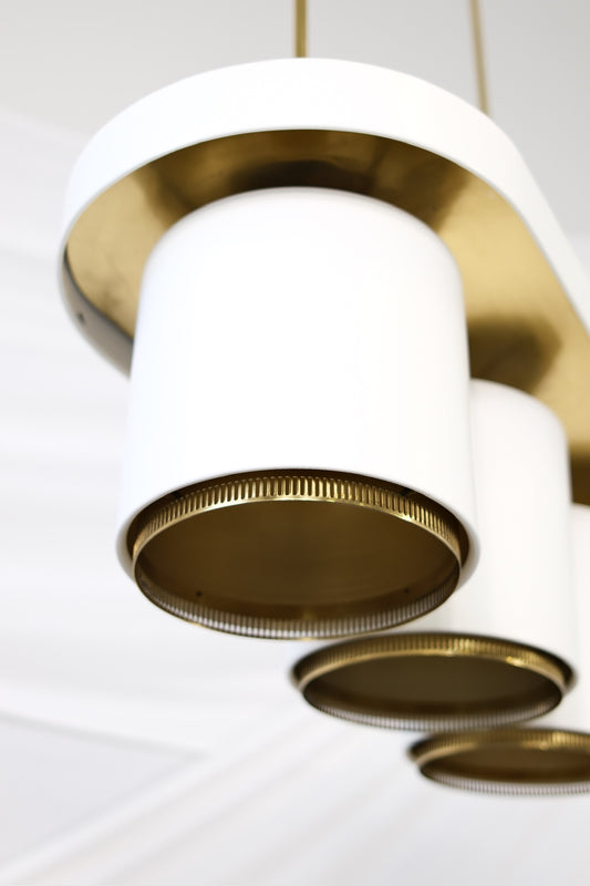 Artek A203 Ceiling Light Designed by Alvar Aalto, Produced by Valaistustyö