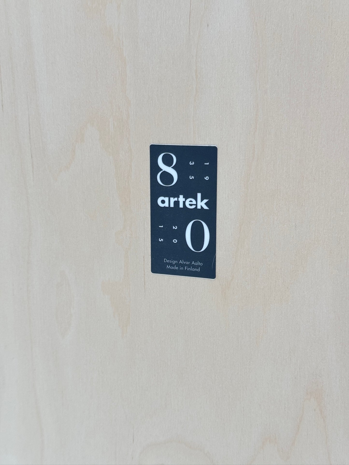 Special Artek Table 83 by Alvar Aalto