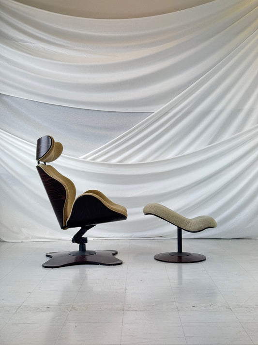 Stokke Tok lounge chair with ottoman