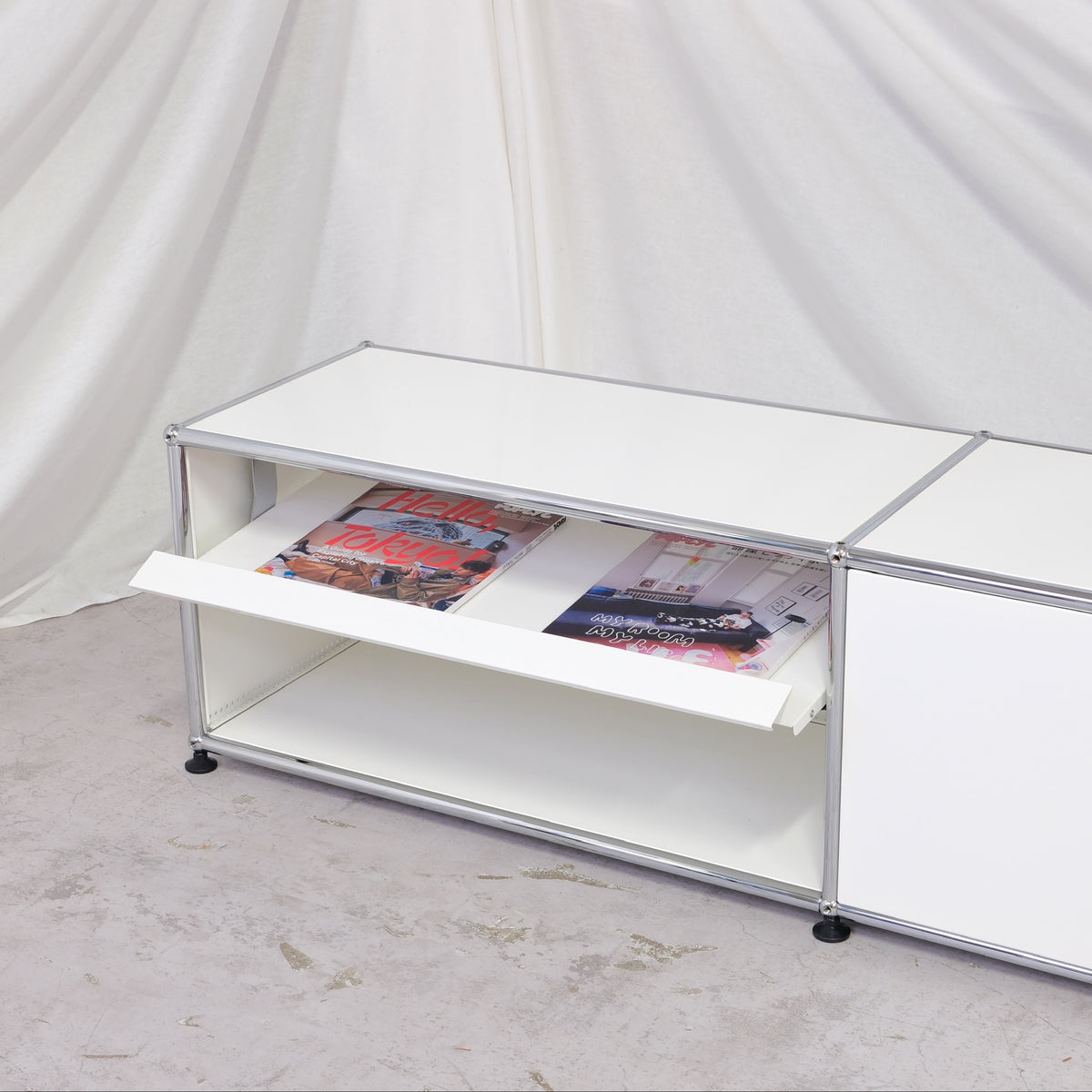 USM Haller Sideboard - White - 227 cm