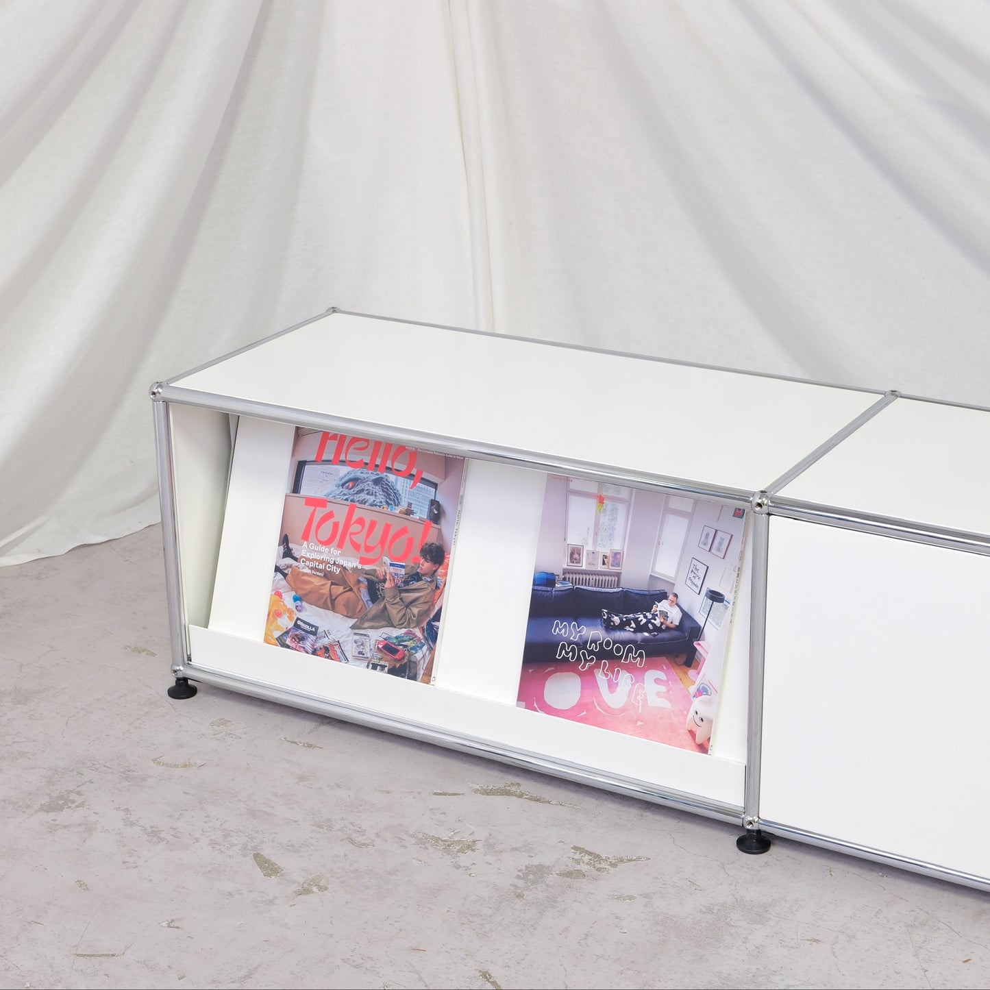 USM Haller Sideboard - White - 227 cm